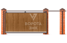 Ворота подвесные 3500×2000 ЗМК-7396