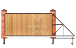 Откатные ворота Came 2100×3000 ЗМК-7019