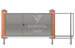 Откатные ворота 2250×2800 Херман ЗМК-6966