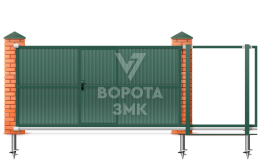 Механические ворота 7 м 7000×2900 ЗМК-8073