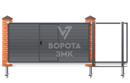 Ворота откатные 1980×2100 Дорхан ЗМК-6961