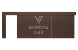 Откатные противопожарные ворота 4500×3000 ЗМК-9595