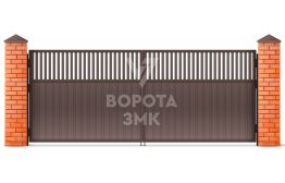 Распашные ворота 2500×2000 Каме ЗМК-4793