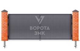 Ворота распашные Alutech 1500×3000 ЗМК-4722