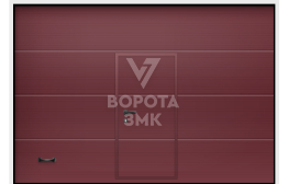 Ворота секционные пожарные 4000×3500 ЗМК-3700