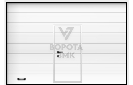 Ворота секционные 2250×2750 ЗМК-3298