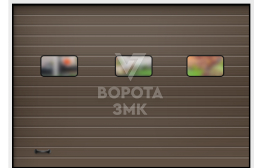 Складские ворота Дорхан 2000×4000 ЗМК-3877