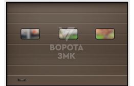 Ворота складские Дорхан 2500×4500 ЗМК-3889