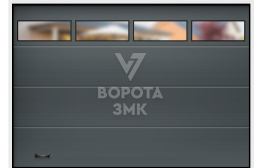 Ворота 2250×2750 во двор ЗМК-3142