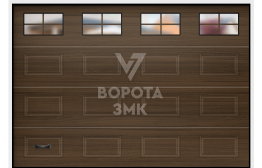 Ворота ручные секционные 2750×2125 ЗМК-3301