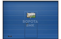 Автоматические гаражные ворота 2500×2500 ЗМК-3411
