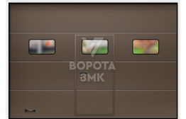 Противопожарные подъемные секционные ворота 4500×2500 ЗМК-3709