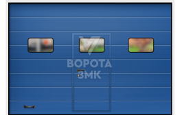 Ворота подъемные гаражные 3000×3000 ЗМК-3574